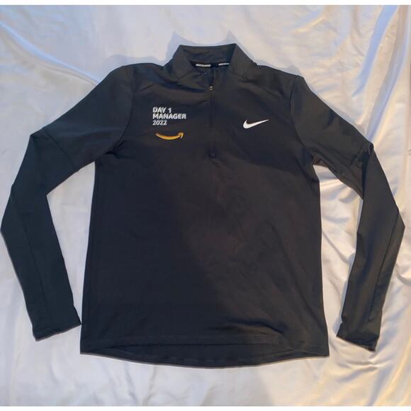 Nike Women's Dri-Fit Element Half Zip Running Top Size Small Amazon Manager 2022 - Picture 8 of 8